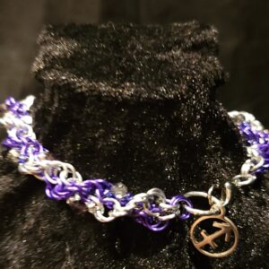 Sagittarius Bracelet - Beaded Zodiac Spiral Collection
