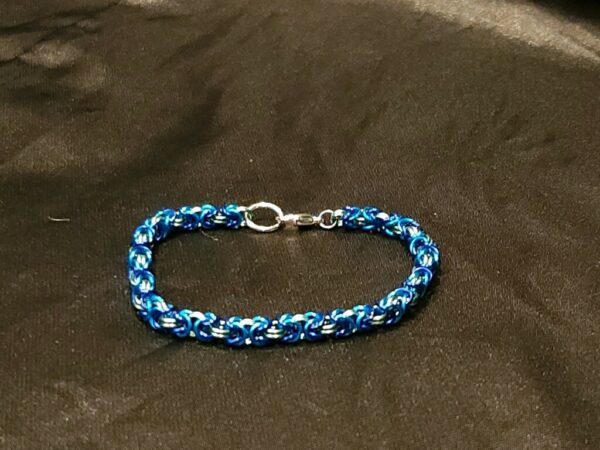 Three Blues Bracelet - Byzantine Collection - Image 2