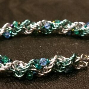 Pisces Bracelet - Beaded Zodiac Spiral Collection
