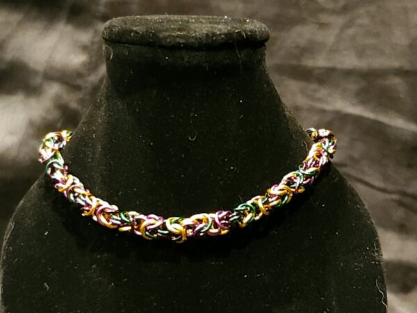 Mardi Gras Bracelet - Byzantine Collection - Image 5