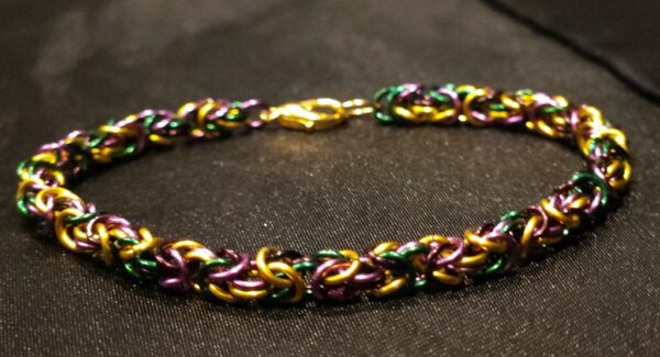 Mardi Gras Bracelet - Byzantine Collection - Image 4