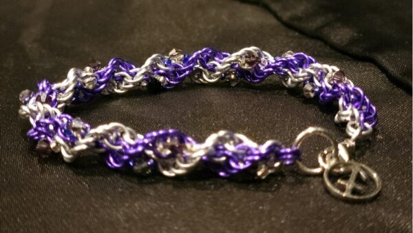 Sagittarius Bracelet - Beaded Zodiac Spiral Collection - Image 3