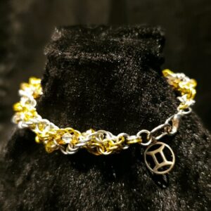 Gemini Bracelet - Beaded Zodiac Spiral Collection
