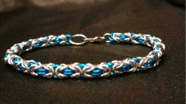 Medium Blue Bracelet - Byzantine Collection - Image 3