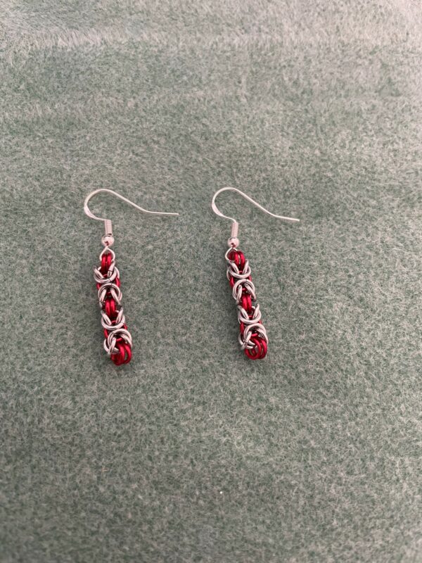 Red Earrings - Byzantine Collection