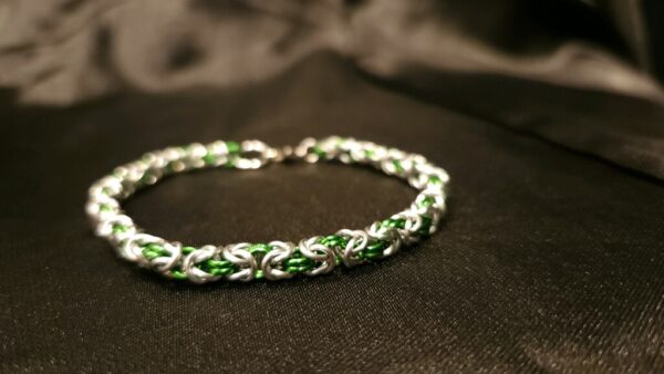 Medium Green Bracelet - Byzantine Collection - Image 5