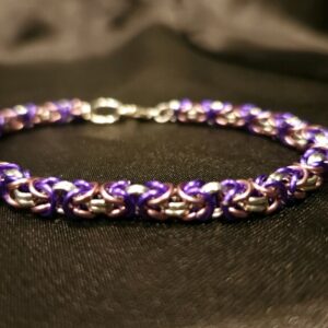 Two Purples Bracelet - Byzantine Collection