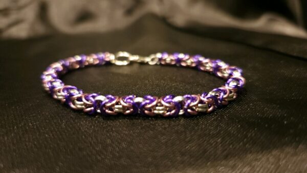 Two Purples Bracelet - Byzantine Collection