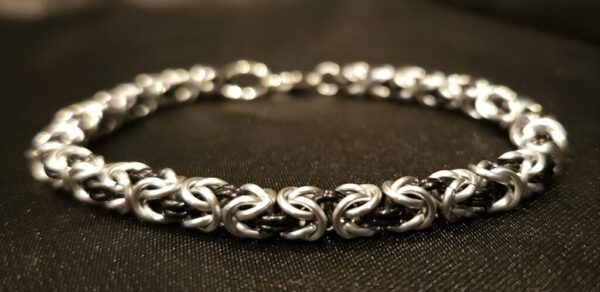 Black Bracelet - Byzantine Collection - Image 3