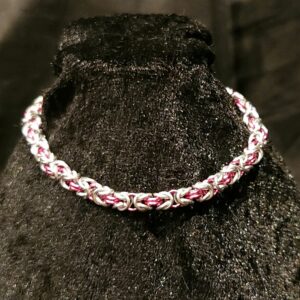 Medium Pink Bracelet - Byzantine Collection