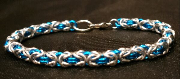 Medium Blue Bracelet - Byzantine Collection - Image 4