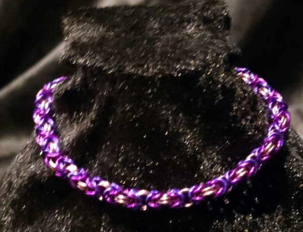 Three Purples Bracelet - Byzantine Collection - Image 3