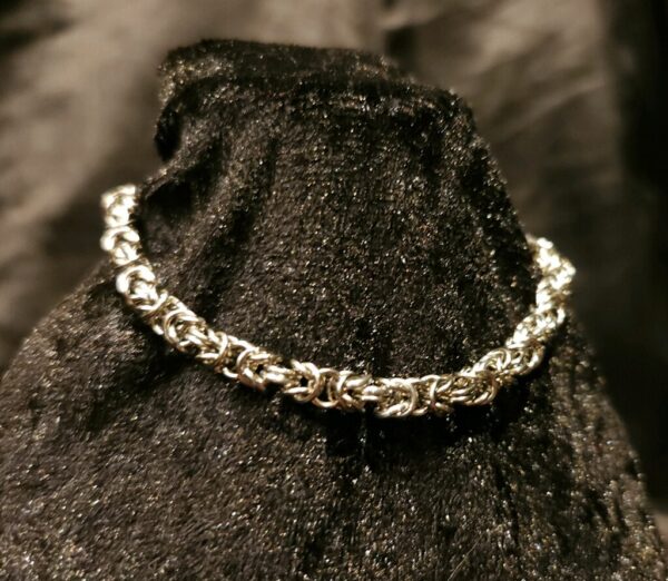 Silver Bracelet - Byzantine Collection - Image 3