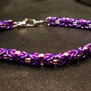Three Purples Bracelet - Byzantine Collection