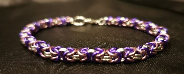Two Purples Bracelet - Byzantine Collection - Image 3