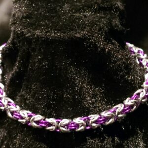 Medium Purple Bracelet - Byzantine Collection