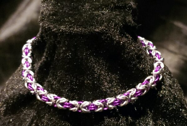 Medium Purple Bracelet - Byzantine Collection