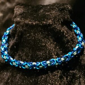 Three Blues Bracelet - Byzantine Collection