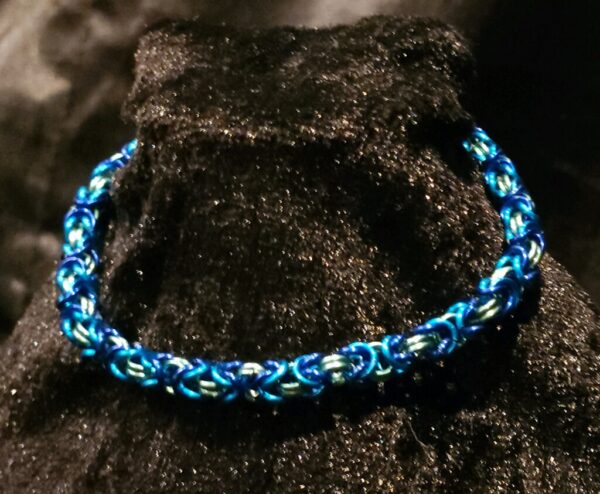 Three Blues Bracelet - Byzantine Collection