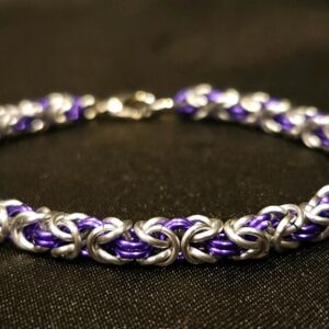 Dark Purple Bracelet - Byzantine Collection