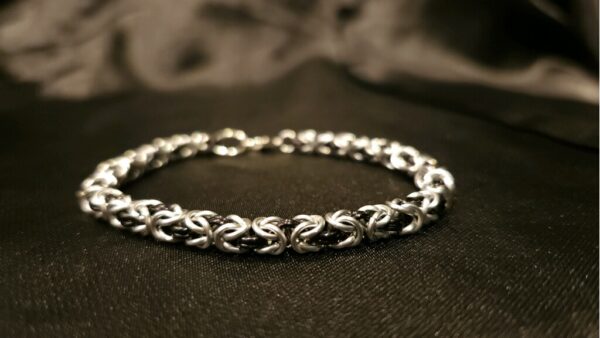 Black Bracelet - Byzantine Collection - Image 4